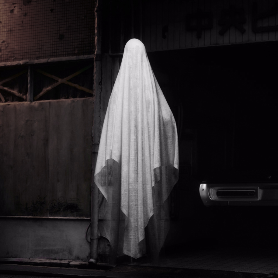 Image of a ghost for a blog about B2B marketing mistakes