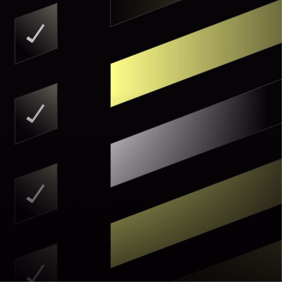 Image of a checklist for a blog about AI in marketing